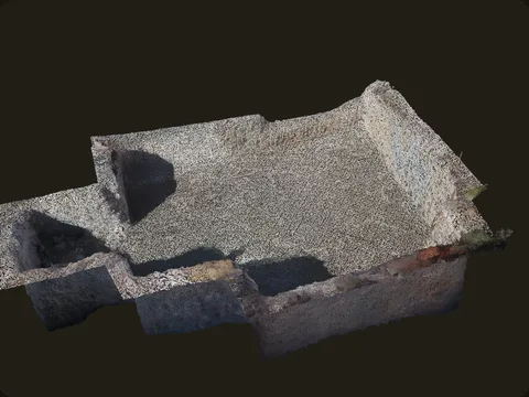 3D Laser Scanner Excavation Survey